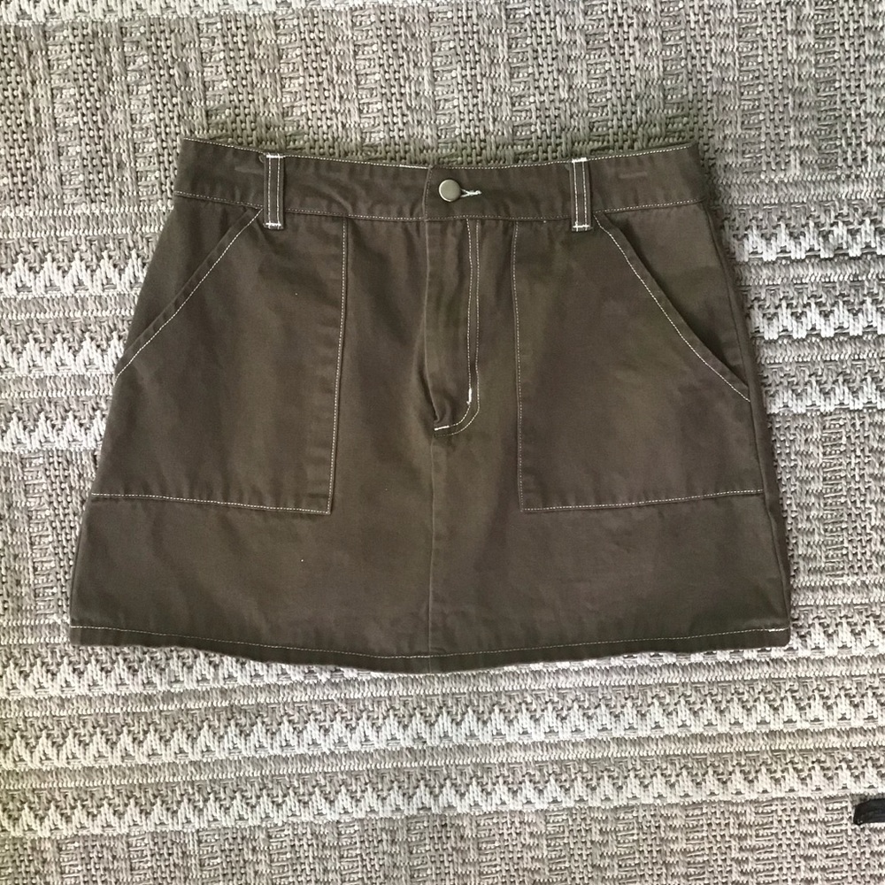 Wild Honey Green Skirt
